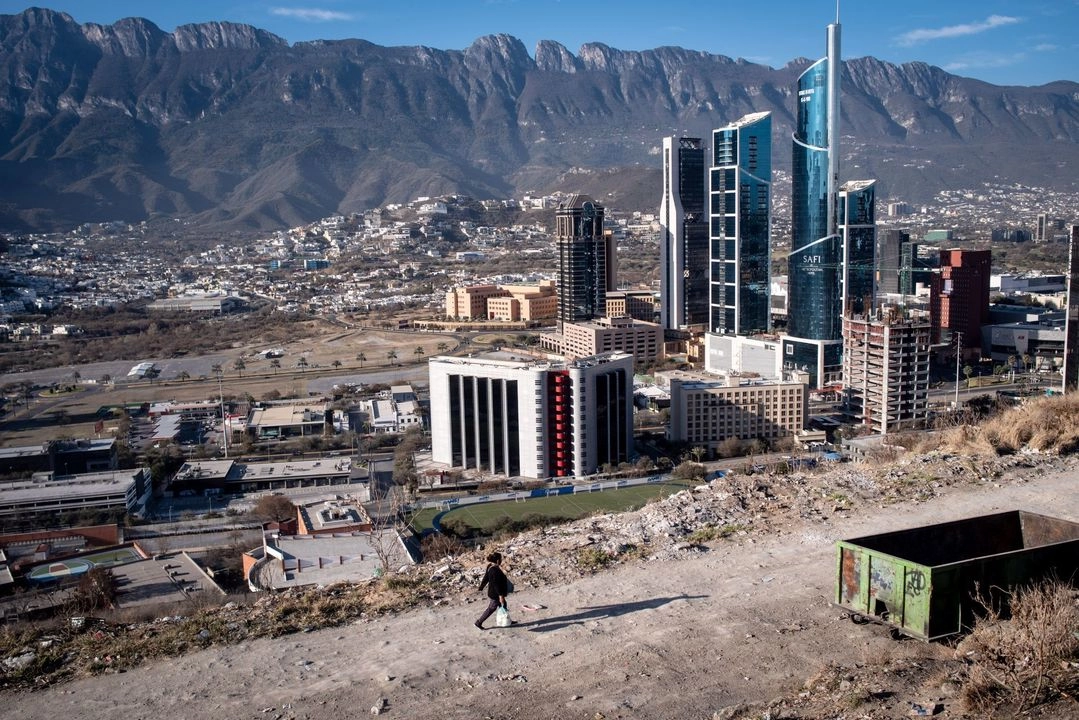 Panorámica de San Pedro Garza García. Foto