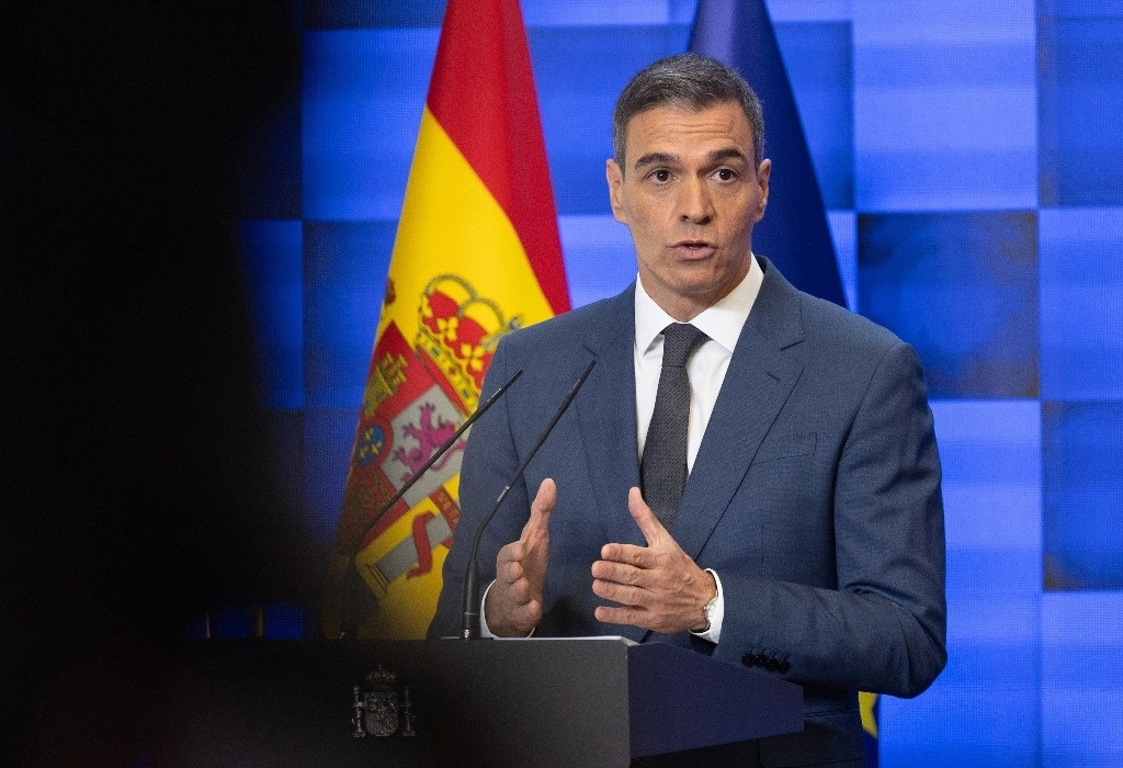 Pedro Sánchez, presidente del gobierno español. Foto Europa Press