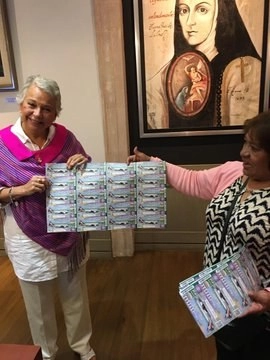 La visita de la vendedora fue programada, acorde con funcionarios de la Secretaría de Gobernación. Imagen @M_OlgaSCordero 