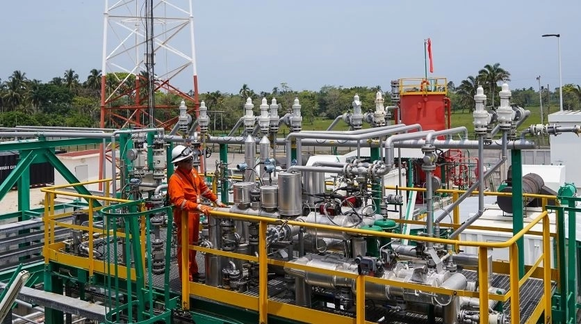 El área en cuestión, que está asociada al contrato CNH-R03-L01-G-CS-01/2018, se encuentra en un procedimiento de terminación anticipada, el cual busca devolver al Estado mexicano. Foto eni.com