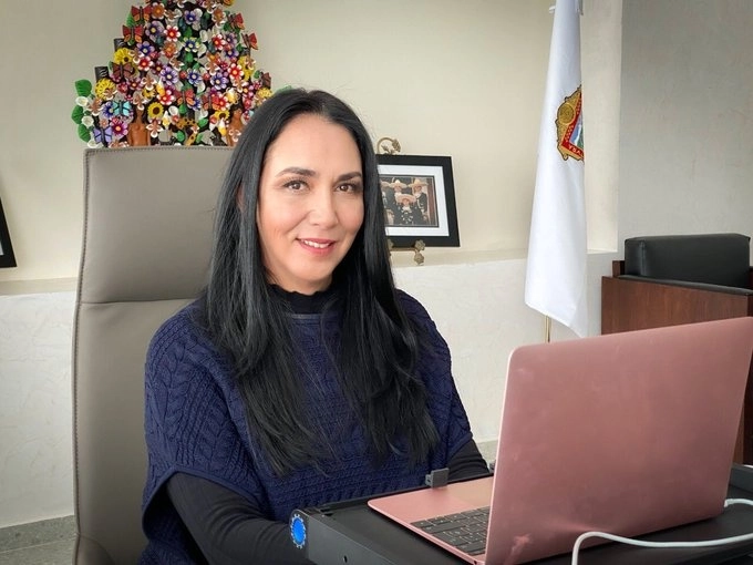 La alcaldesa de Metepec, Gabriela Gamboa Sánchez interpuso el recurso. Foto @GabyGamboa_S