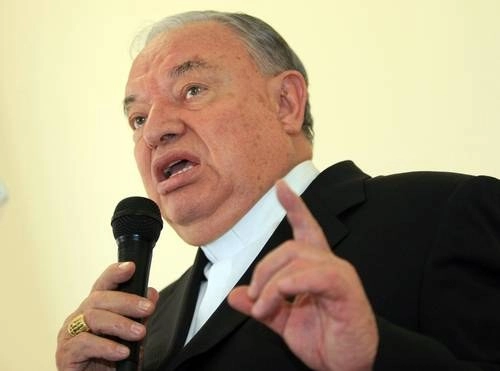El cardenal emérito, Juan Sandoval Íñiguez en imagen de archivo. Foto La Jornada