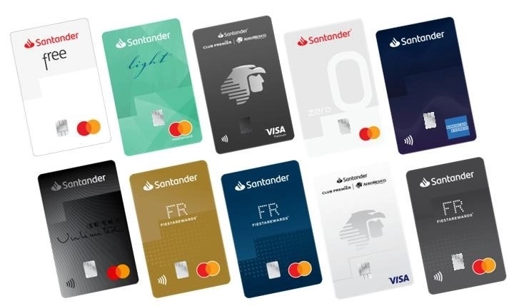 Santander México decidió poner en circulación tarjetas de crédito en las que no hay a la vista un solo dato que pueda ser empleado para clonar un plástico o robar la información. Foto cortesía de la institución bancaria