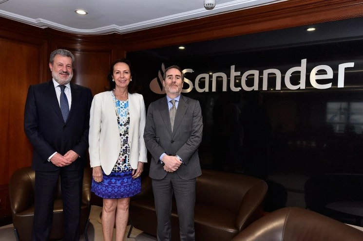 La empresaria Laura Diez Barroso será propuesta para estar a la cabeza del Consejo de Administración de Santander. Foto Cortesía Santander México   