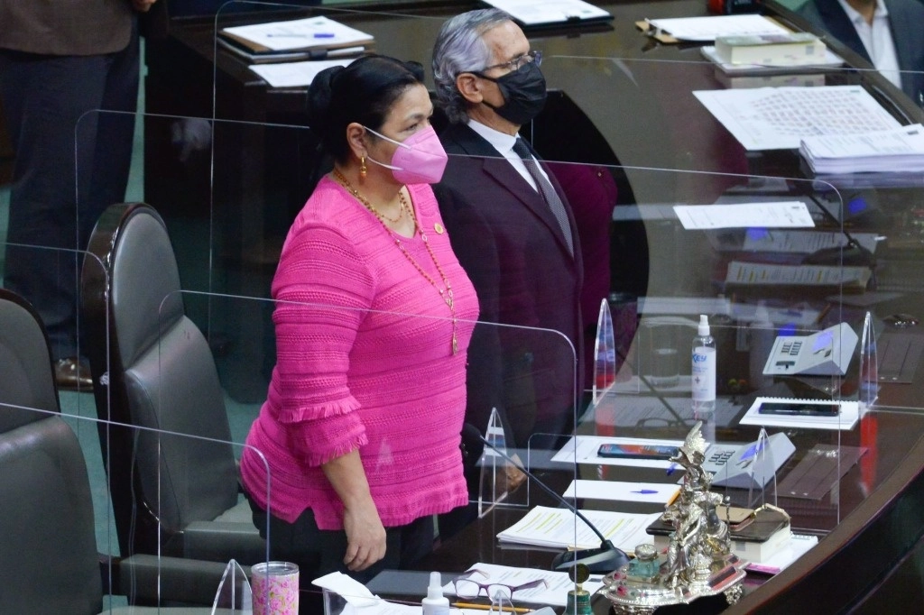 Dulce María Sauri Riancho, ex dirigente nacional del PRI. Foto Cuartoscuro / Archivo 