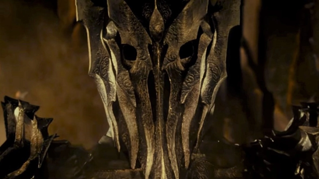 Sauron en la película de 'El señor de los anillos' . Foto Warner Bros