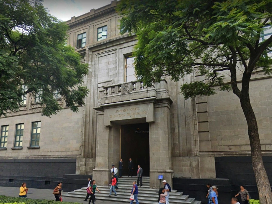 Recinto de la Suprema Corte de Justicia de la Nación en la Ciudad de México. Foto tomada de Google Street View / Archivo