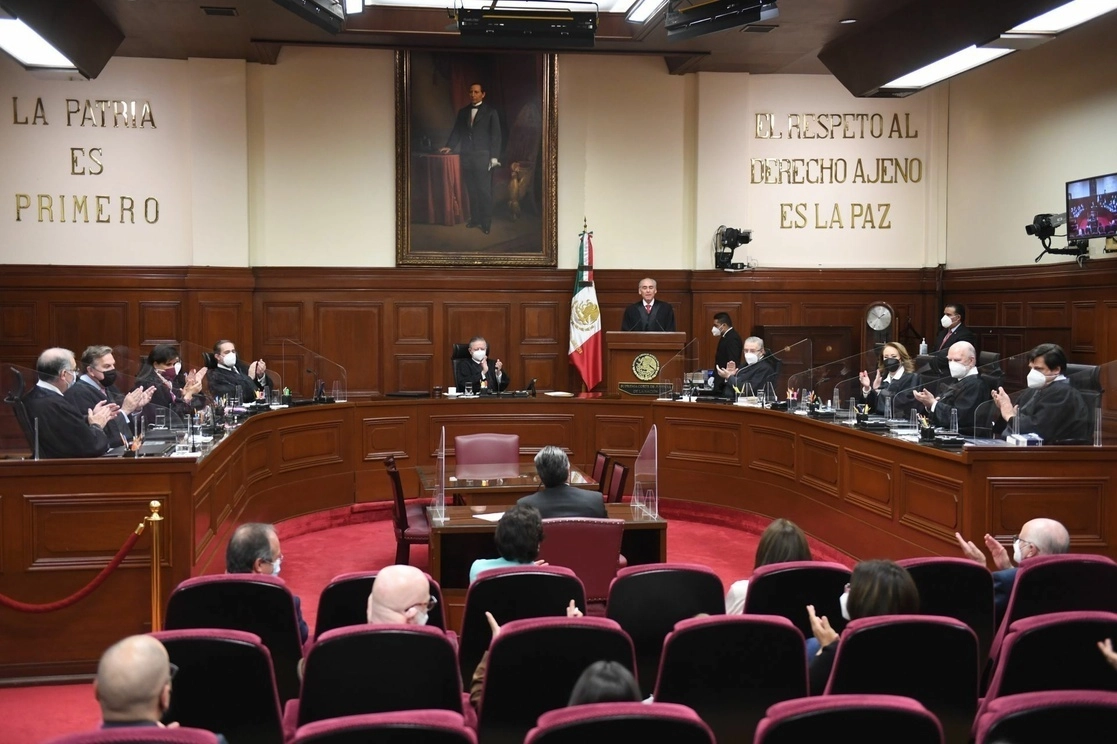 Pleno de la Suprema Corte de Justicia de la Nación. Foto Cuartoscuro / Archivo
