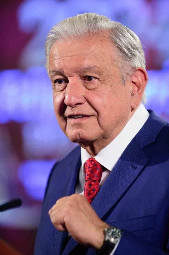 El presidente López Obrador, durante una de sus conferencias de prensa. Foto Presidencia / archivo 
