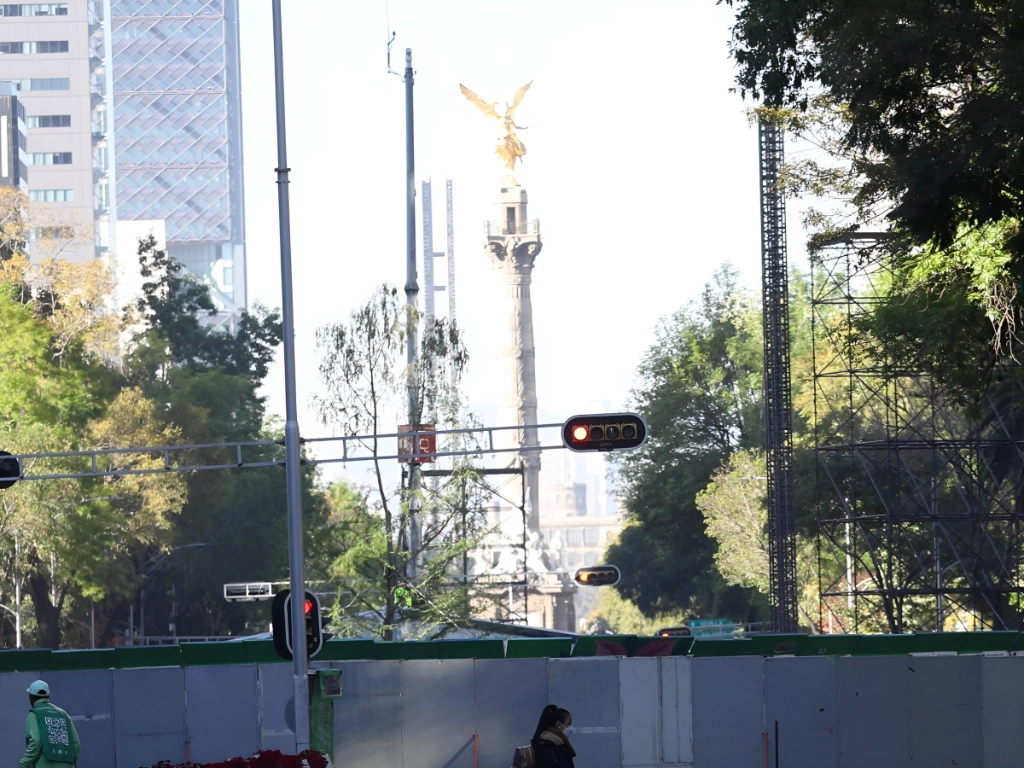 El Ángel de la Independencia, ubicada sobre Paseo de la Reforma, Ciudad de México. Foto Yazmín Ortega Cortés / Archivo