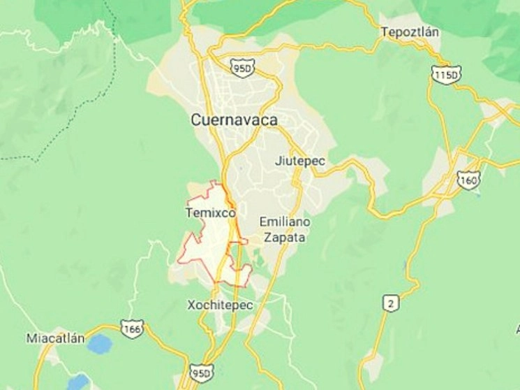 Un grupo de jóvenes del Centro de Asistencia Social del DIF Morelos, ubicado en Temixco, se amotinaron contra las autoridades, pero luego de unas horas todo fue controlado sin mayores consecuencias. Imagen tomada de Google Maps