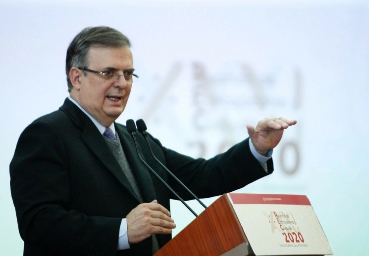 El canciller Marcelo Ebrard. Foto Roberto García Ortiz / Archivo