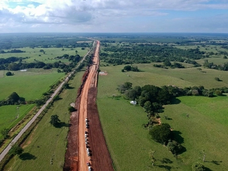 El Tramo 1 Palenque-Escandón del Tren Maya. Foto Cuartoscuro / Archivo
