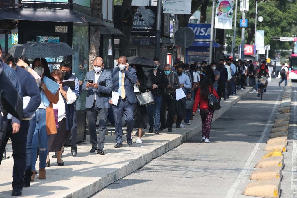 En calles de la Ciudad de México, el 21 de septiembre de 2021. Foto José Antonio López 