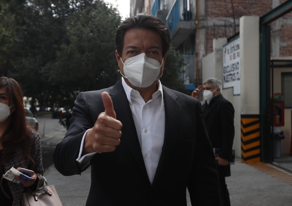 Mario Delgado, coordinador de Morena en la Cámara de Diputados. Foto Yazmín Ortega Cortés
