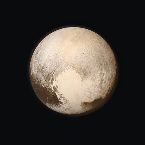 En la imagen de archivo, Plutón captado por la sonda espacial New Horizons, de la Nasa. Foto Ap
