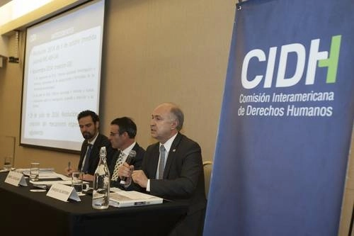 Integrantes de la CIDH, en imagen de archivo. Foto Cristina Rodríguez