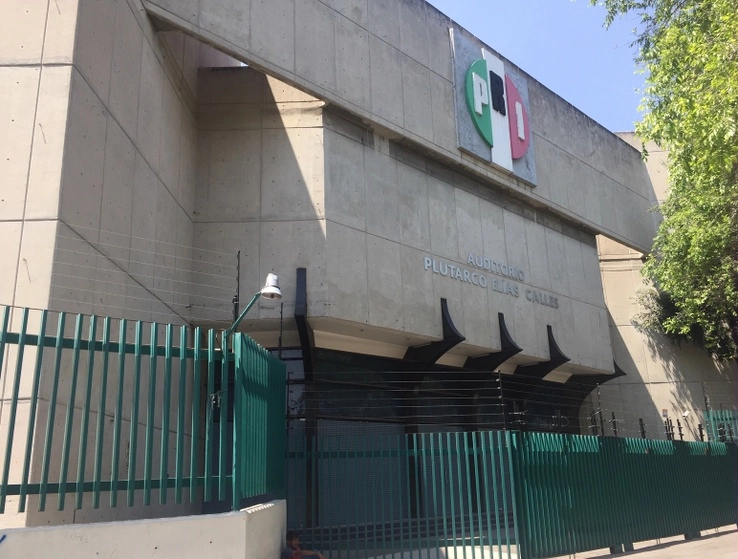 Sede nacional del PRI, ubicada en la alcaldía Cuauhtémoc, Ciudad de México. Foto Guillermo Sologuren / Archivo 