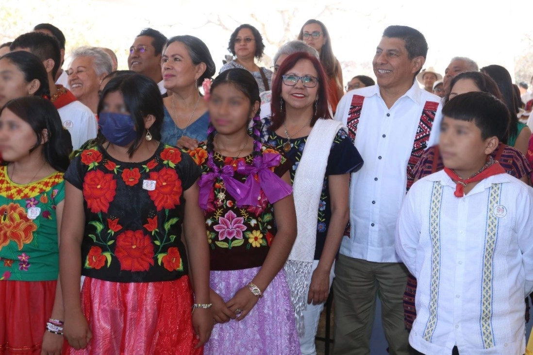 Se conmemoró el Día Internacional de la Lengua Materna. Foto SEP
