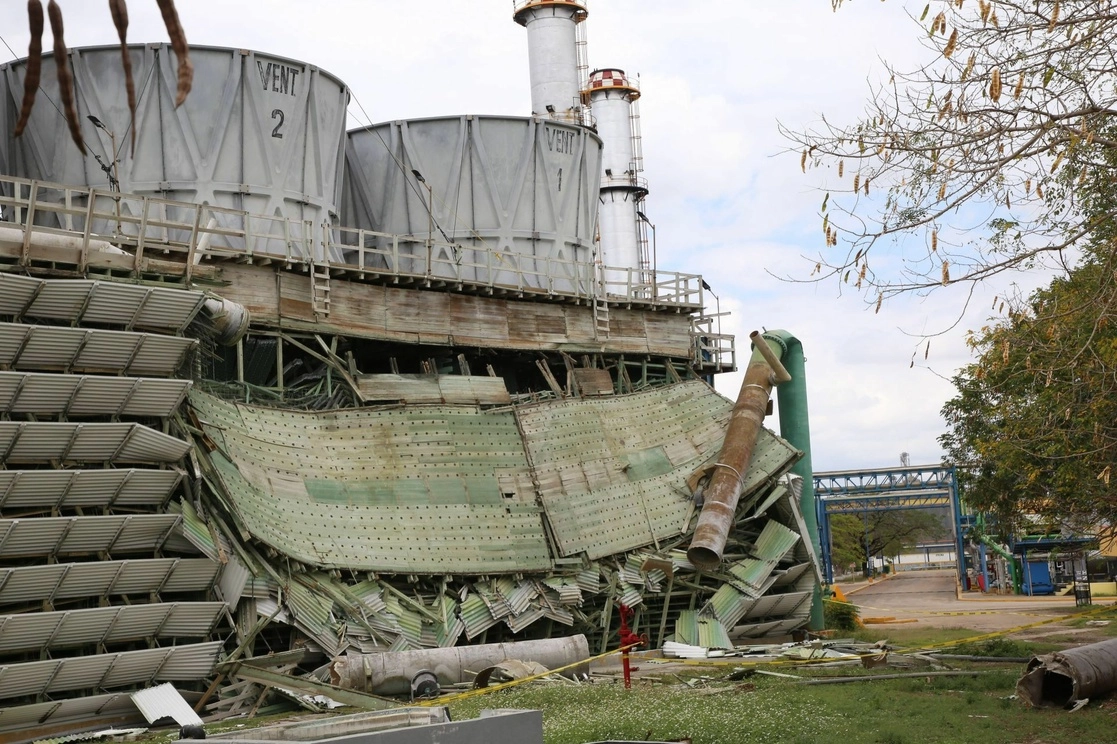 El incidente ocurrió el martes 1 de marzo en la Central Termoeléctrica Mérida II de la CFE. Foto Cuartoscuro