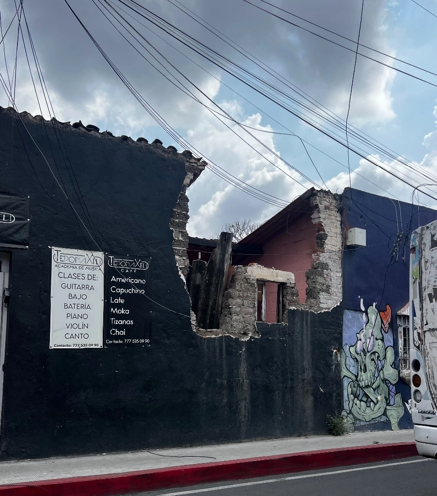 Puente de Ixtla encabeza el municipio con más daños registrados por las lluvias, aunque también hay afectaciones en Miacatlán y Cuernavaca (en la imagen), reportó Protección Civil estatal, el 11 de julio de 2024. Foto Rubicela Morelos
