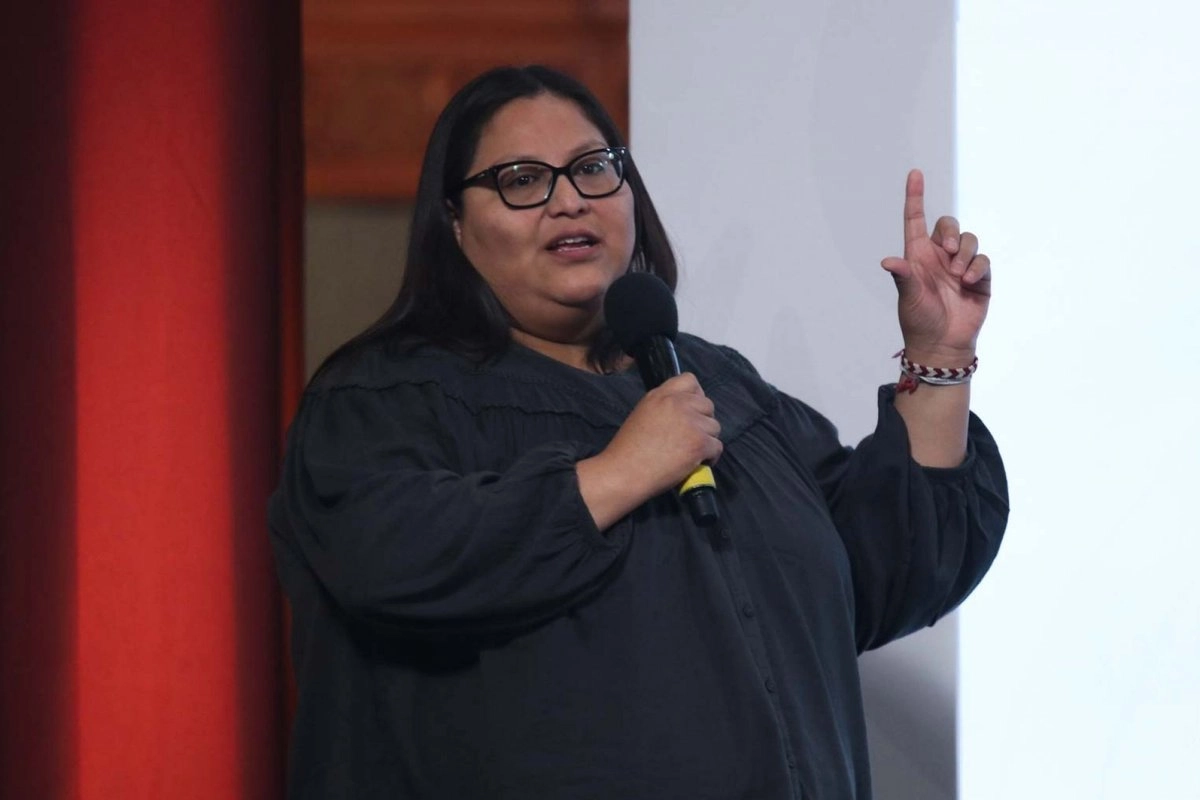 En el Día Internacional del Sistema de Cuidados, Citlalli Hernández, titular de la Secretaría de la Mujer, resaltó que esos esquemas contribuyen a reconocer la importancia del trabajo de cuidados. Imagen del 29 de octubre de 2025. Foto 