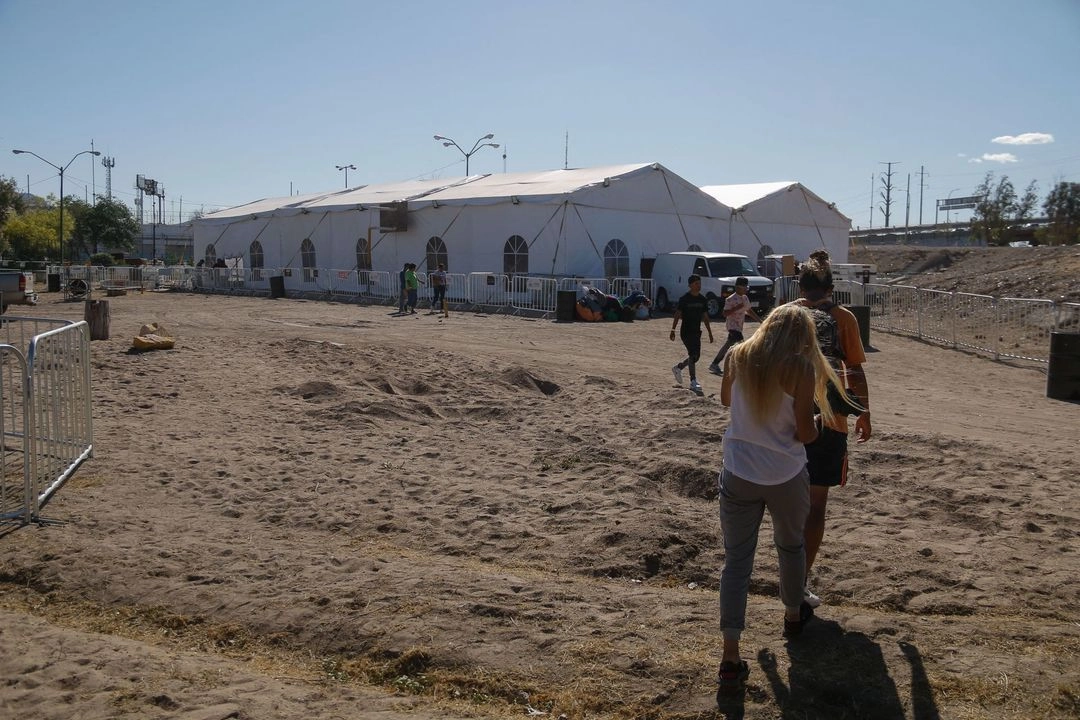 En los últimos días se ha disparado el arribo de migrantes mexicanos al albergue conocido como El Punto, ubicado en Ciudad Juárez, Chihuahua. Foto 