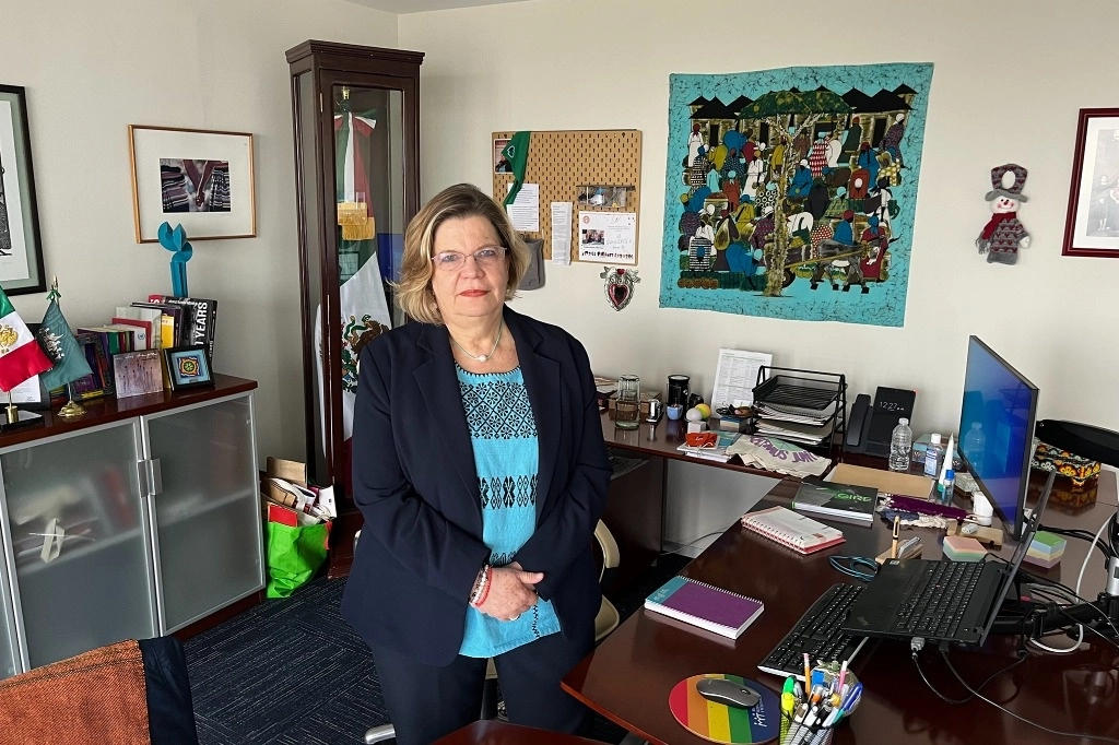 La secretaria de Salud del Gobierno de la Ciudad de México, Nadine Gasman, admitió que tanto el número de especialistas como de espacios son insuficientes para atender los problemas de salud mental, por lo que se desarrolla una estrategia para ampliarlos. Foto María Luisa Severiano