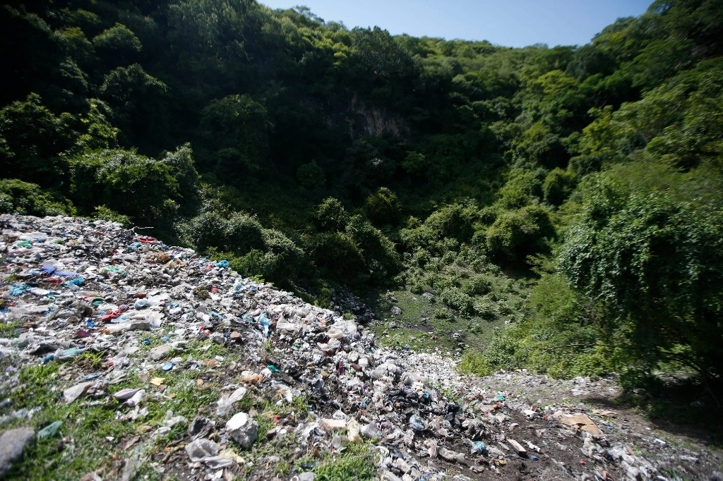 Panorámica del basurero de Cocula. La imagen corresponde a julio de 2015.Foto Carlos Ramos Mamahua