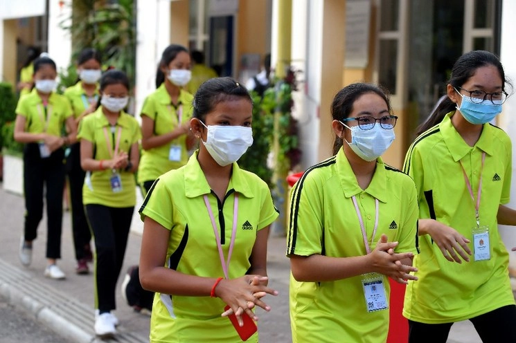 Camboya es uno de los países que padece este virus. Foto Afp