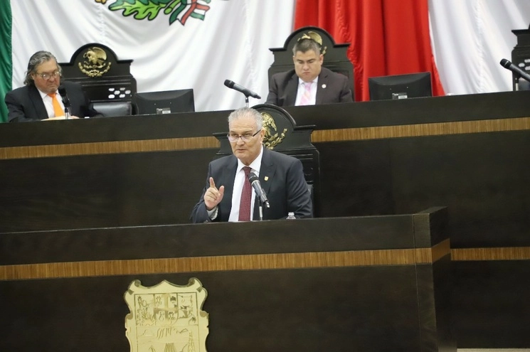 Joel Hernández Navarro, titular de la Secretaría de Salud de TAmaulipas. Foto Tomada del Twitter @TamaulipasSalud
