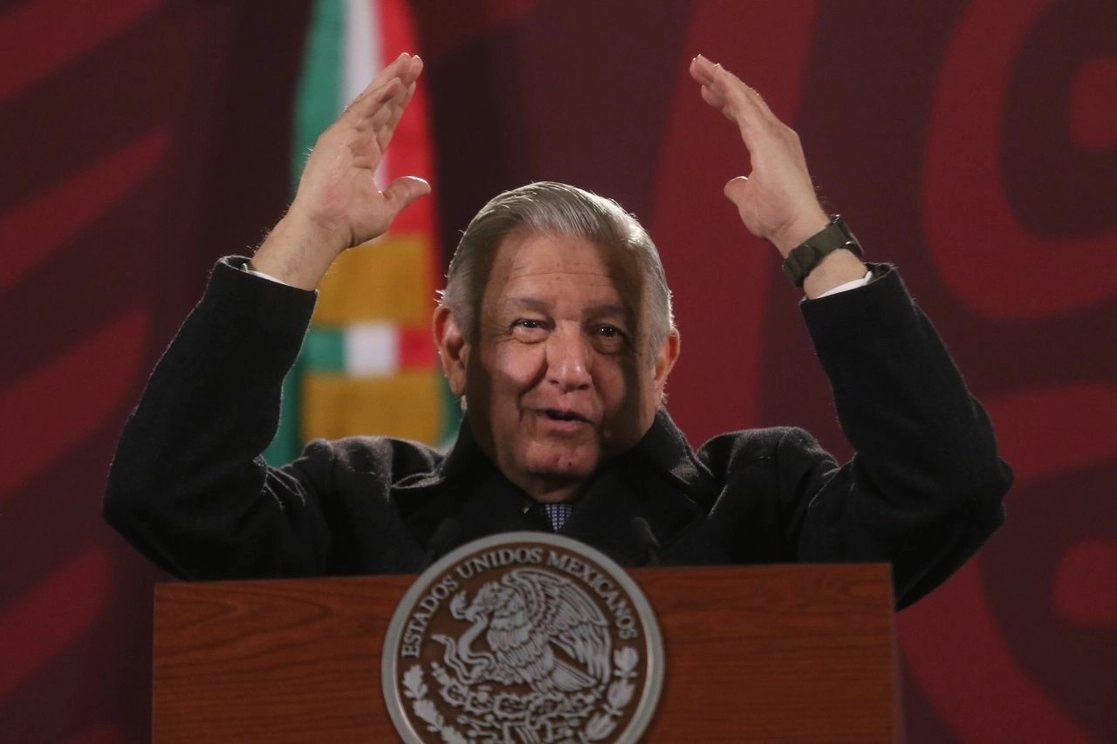 El presidente López Obrador, en su conferencia de este lunes 31 de enero. Foto Cuartoscuro 