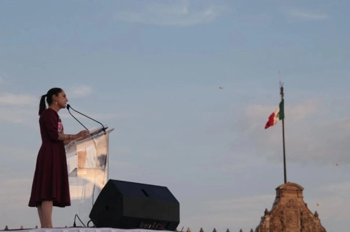 Claudia Sheinbaum, presidenta de México. 