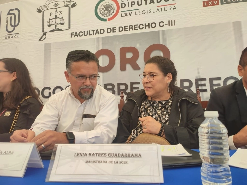La magistrada aceptó que hay resistencias pero todos los actores se están involucrando en el cambio. Foto Elio Henríquez