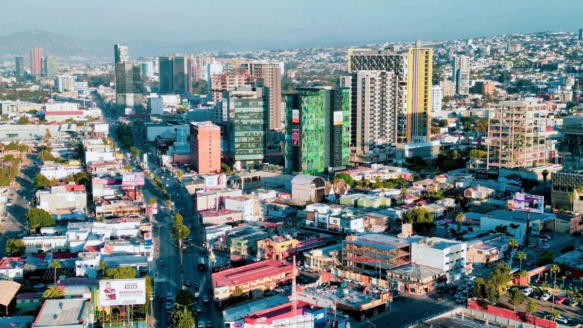 Panorámica de la ciudad de Tijuana, Baja California. Foto