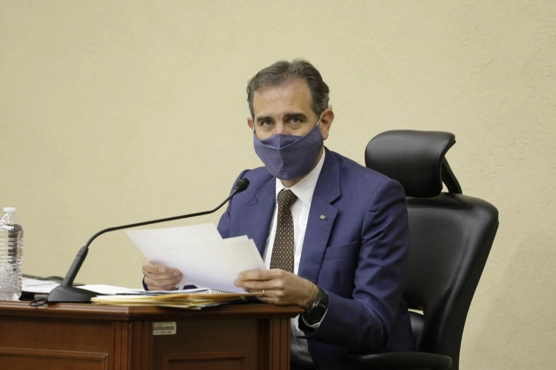 Lorenzo Córdova, consejero presidente del INE. Foto Cuartoscuro / Archivo