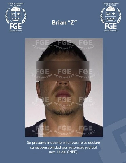 Brian "N" escapó de la Fiscalía contra el Narcumenudeo en Cancún, QR. Foto @FGEQuintanaRoo

