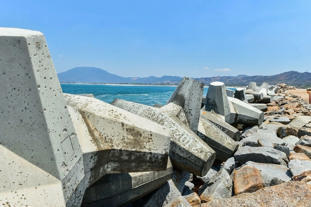 Zona de rompeolas y plataformas para contenedores en Salina Cruz, Oaxaca. Foto Cuartoscuro / Archivo 