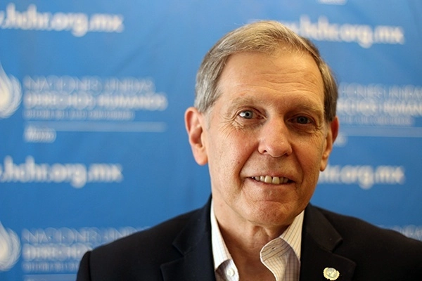 Guillermo Fernández-Maldonado, ex representante en México del Alto Comisionado de las Naciones Unidas para los Derechos Humanos (ONU-DH). Foto tomada del sitio https://hchr.org.mx/ambitos-de-trabajo/representacion-2 / Archivo 
