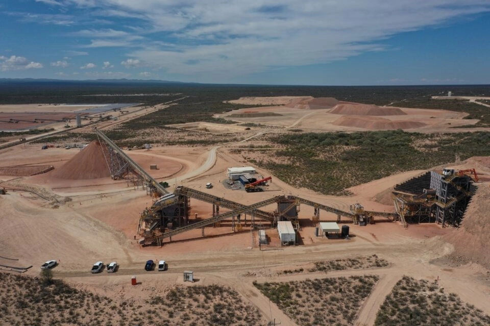 Planta Minera Camino Rojo, propiedad de la compañía canadiense Orla Mining, ubicada en Mazapil, Zacatecas. Foto Orla Mining
