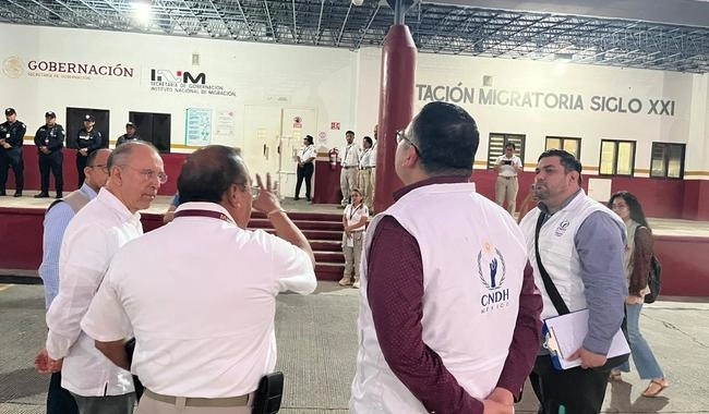 Trabaja el Instituto Nacional de Migración en la mejora y modernización de sus espacios de alojamiento e infraestructura. Foto INM