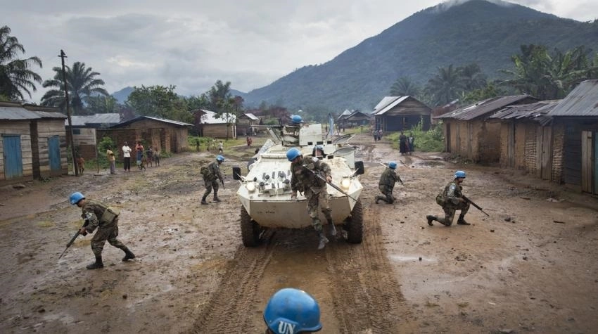 Los cascos azules en el Congo. Foto Europa Press