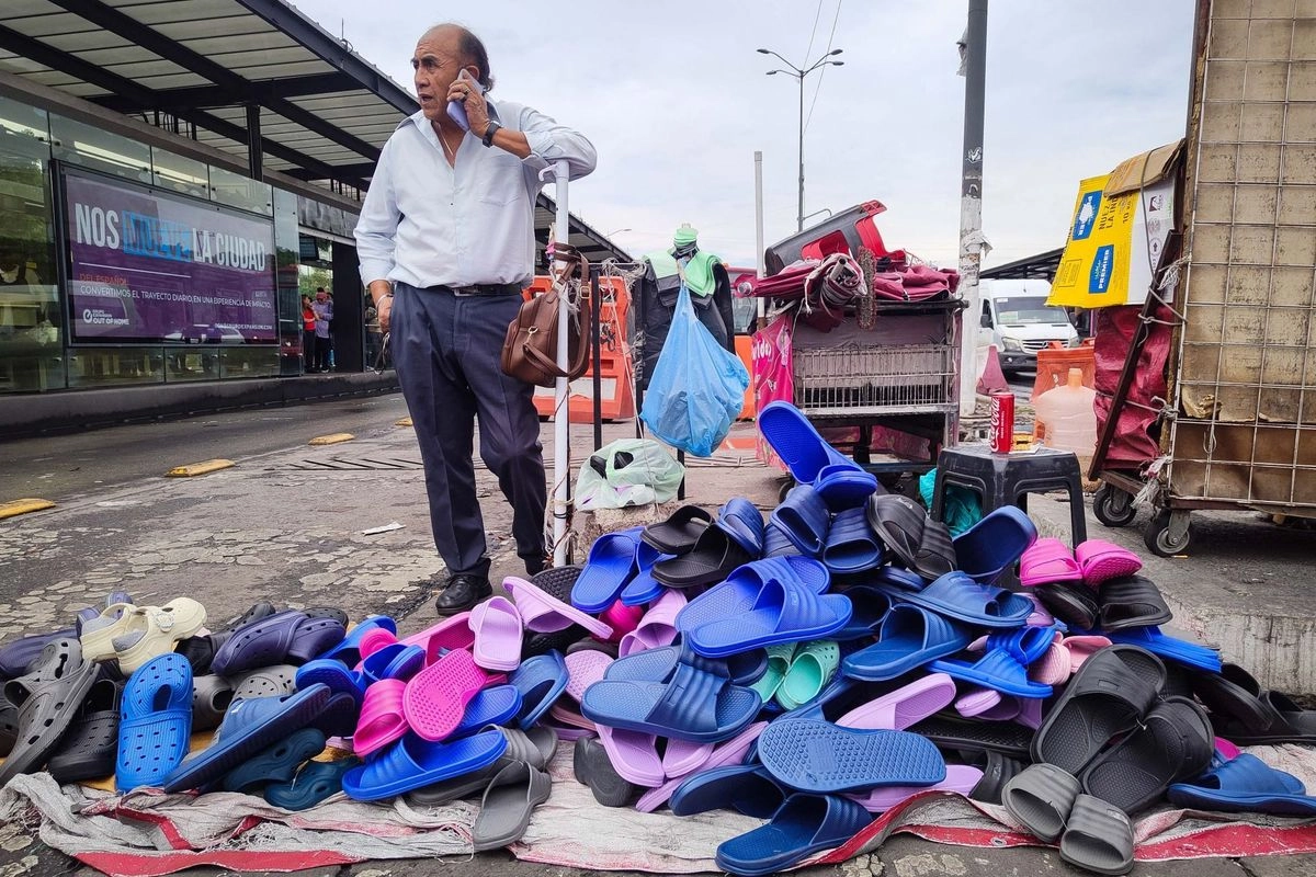 Comercio informal en calles de la CDMX