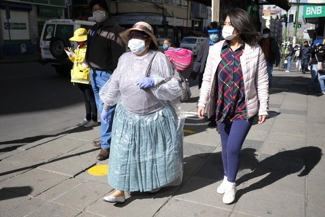 En La Paz, Bolivia. Foto Xinhua 