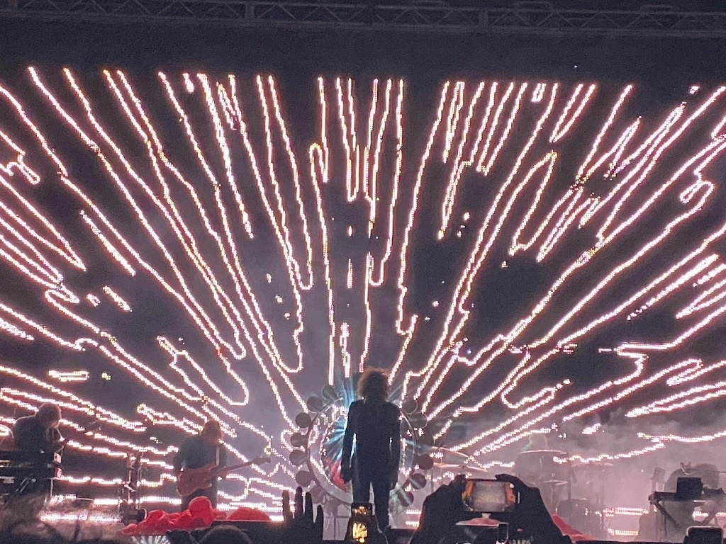 'Los Flaming Lips' durante el Festival Hipnosis en el Parque Cuitláhuac en Iztapalapa. Foto Juan Manuel Vázquez