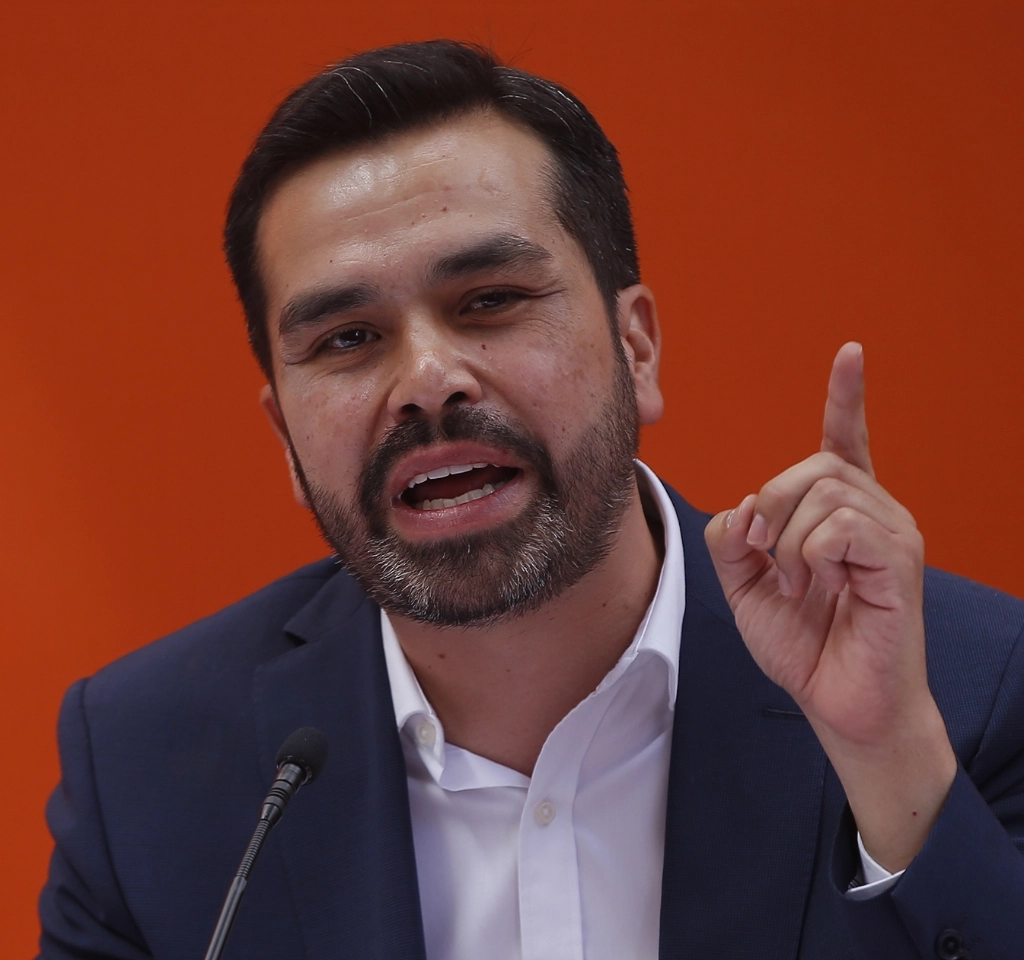 Jorge Alvarez Máynez, candidato presidencial de Movimiento Ciudadano. Foto José Antonio López