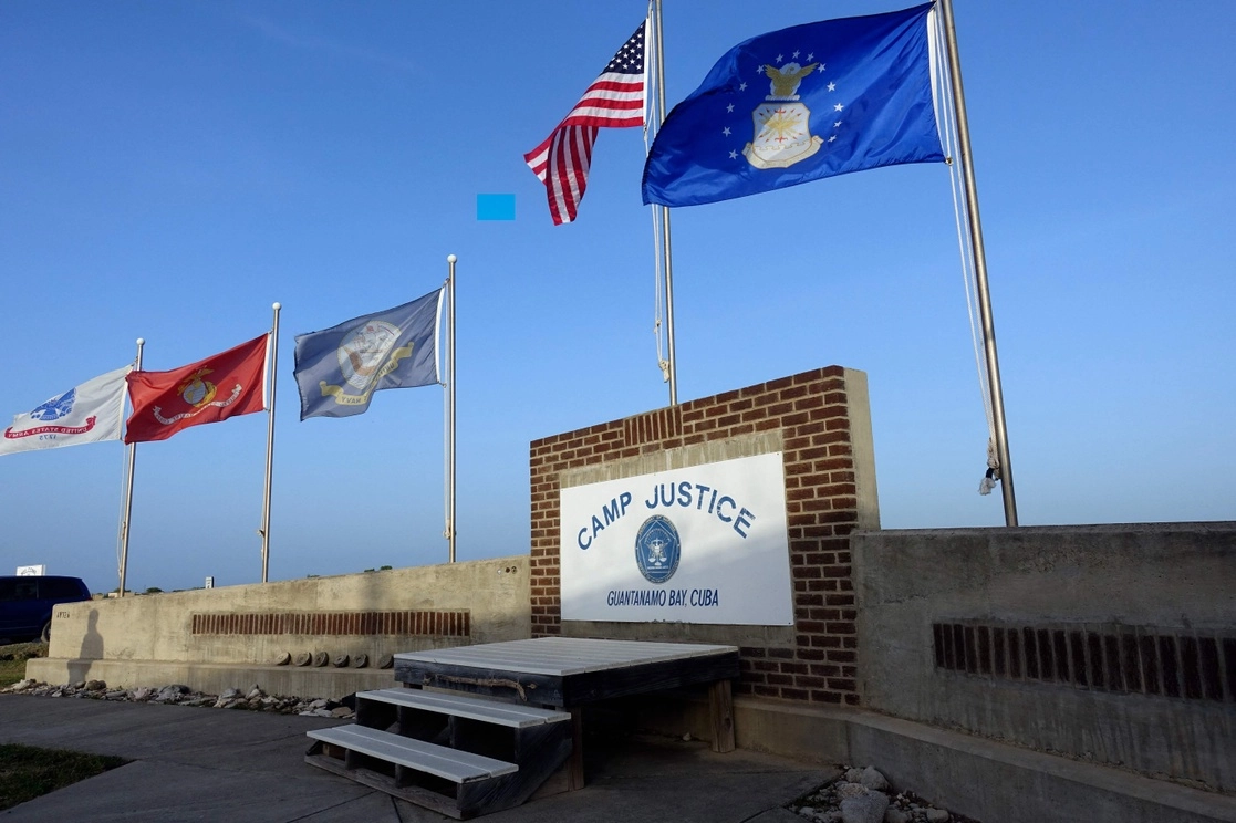 Hoy se reanudó en la Corte en la base naval de Estados Unidos en la Bahía de Guantánamo, Cuba, el proceso contra los acusados de los atentados del 11 de Septiembre. Foto Afp / Archivo
