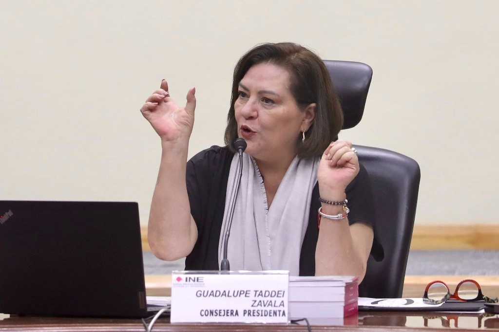 La consejera presidenta del INE, Guadalupe Taddei en imagen de archivo. Luis Castillo 