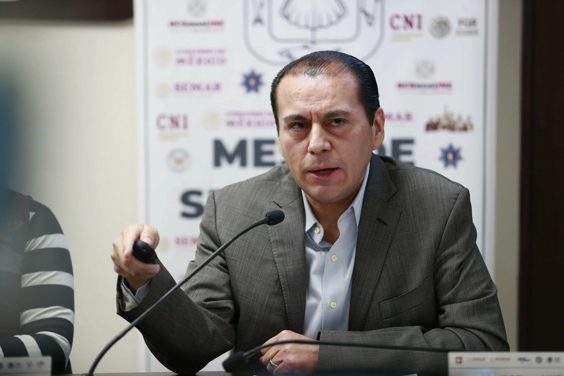 El procurador general de Justicia de BCS, Daniel de la Rosa Anaya. Foto tomada de la cuenta de Twitter @VictorCastroCos