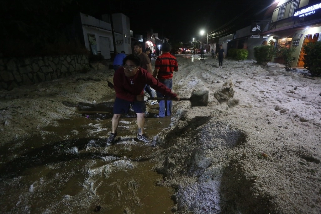 La Coordinación Estatal de Protección Civil y Gestión Integral de Riesgos informó que se efectuó un operativo conjunto con autoridades municipales para supervisar los daños en la zona. Fotos Jorge A. Pérez

